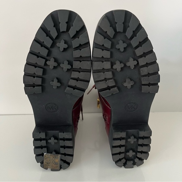 Michael Kors Burgundy Ankle Boots - Picture 12 of 12